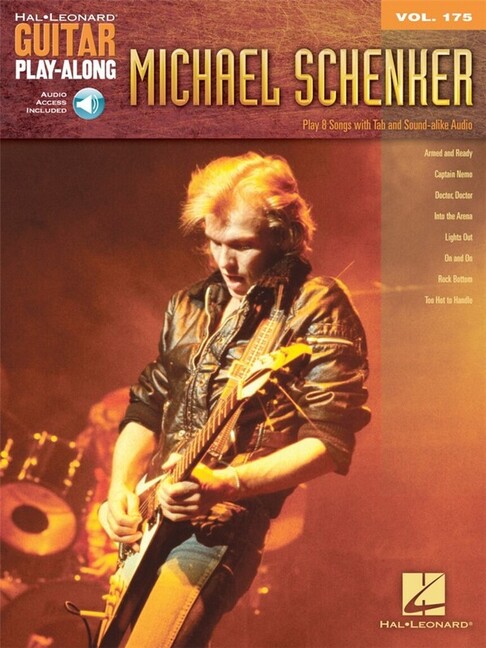Michael Schenker (+CD): guitar playalong vol.175