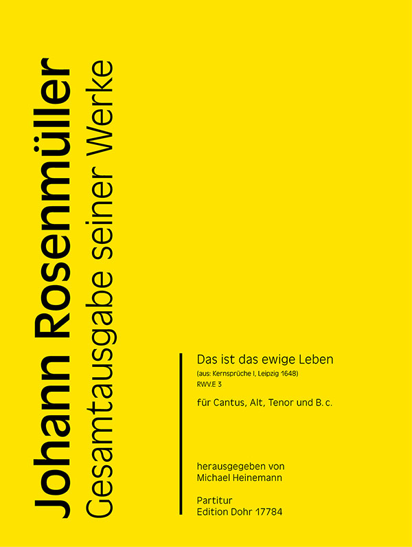 Das ist das ewige Leben RWV.E3