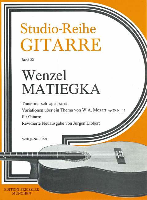 Trauermarsch op. 20, Nr. 16, Variationen op. 20,17