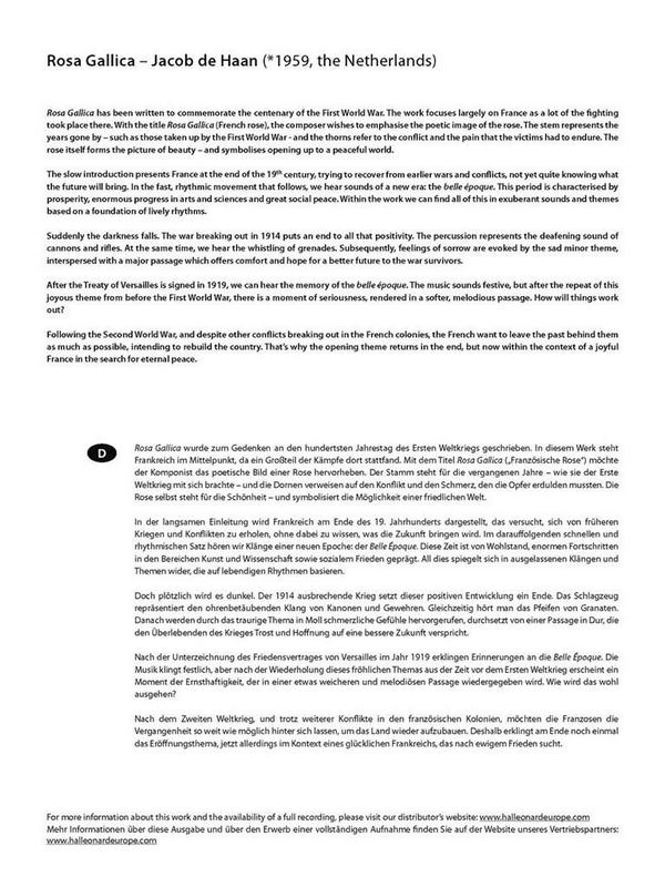 Jacob de Haan, Rosa Gallica