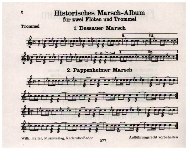 Historisches Marschalbum