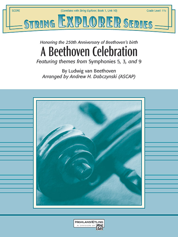 By Ludwig van Beethoven / arr. Andrew H. Dabczynski, A Beethoven Celeb