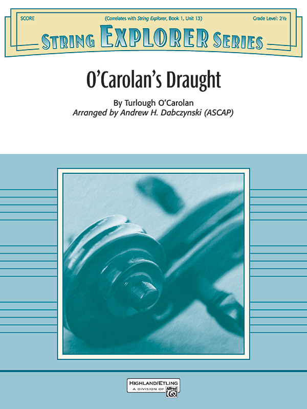 By Turlough O'Carolan / arr. Andrew H. Dabczynski, O'Carolan's Draught
