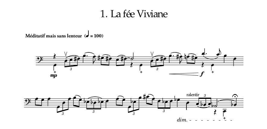 Vincent Magnan, Dans la forêt de Brocéliande