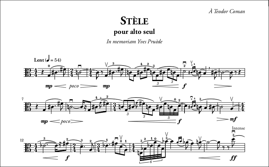 Vincent Wimart, Stèle