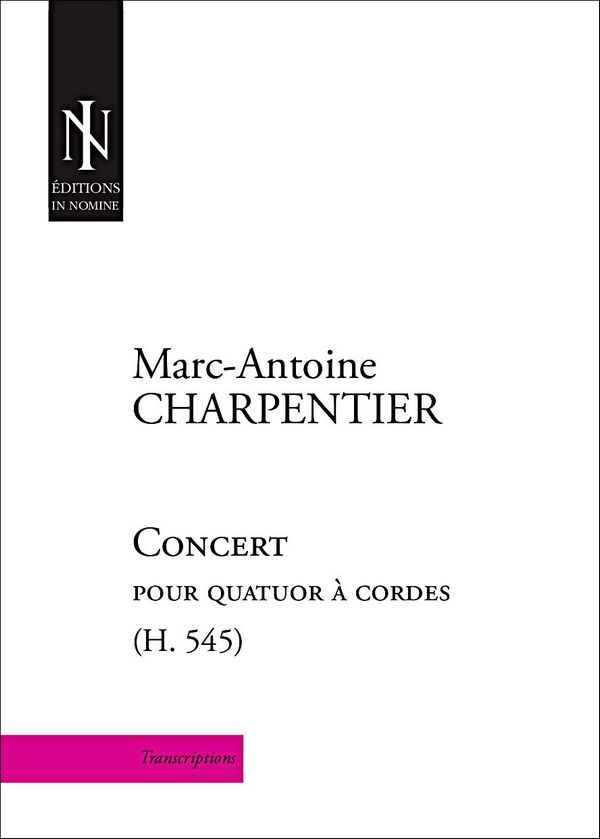 Marc-Antoine Charpentier, Concert (H.545)