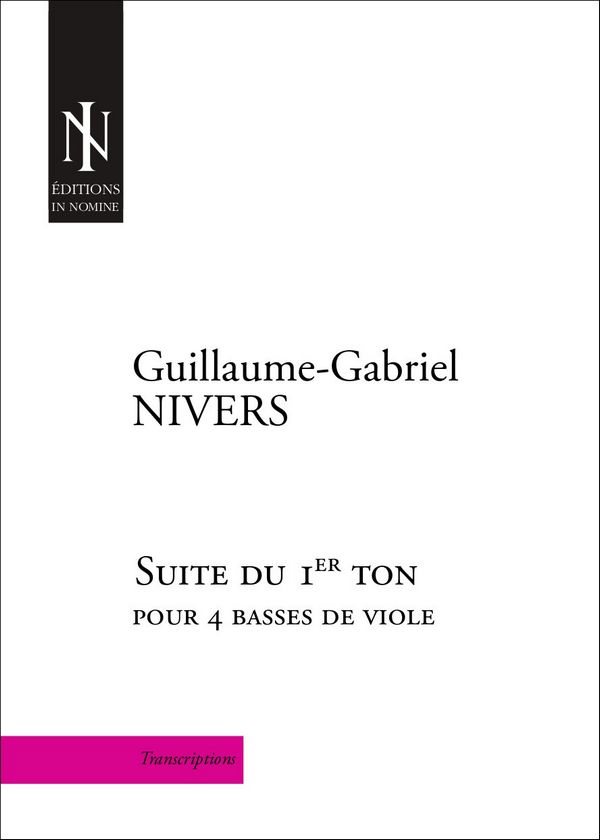 Guillaume Gabriel Nivers, Suite du premier ton