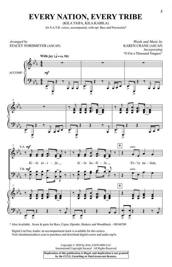 Karen Crane, Every Nation, Every Tribe