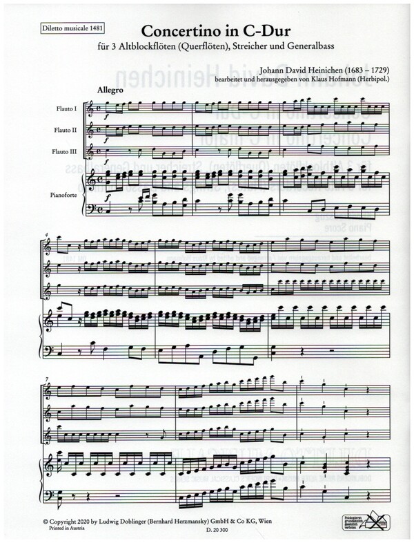 Concertino C-Dur
