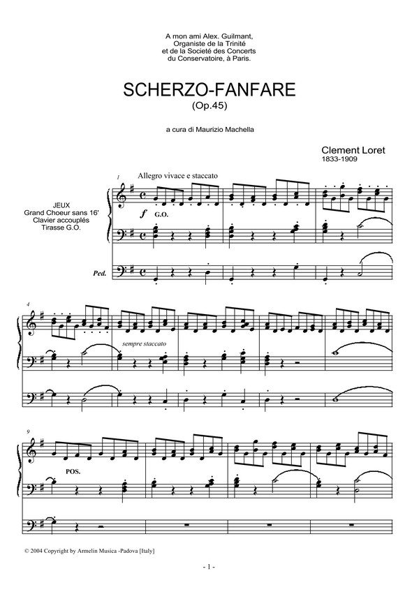 Scherzo-Fanfare op.45