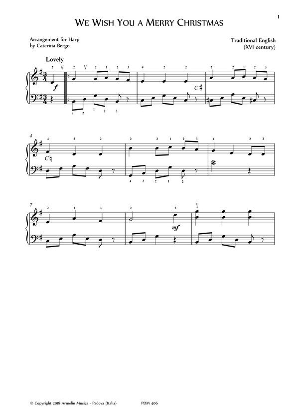 Christmas Harp Music