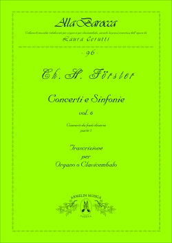 Concerti e Sinfonie vol.6 - Concerti da fonti diverse vol.2