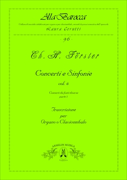 Concerti e Sinfonie vol.6 - Concerti da fonti diverse vol.2