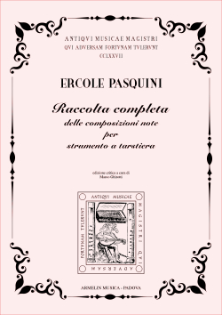 Raccolta completa delle composizioni note