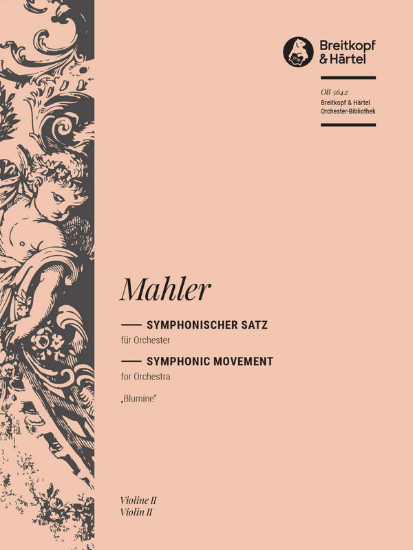 Mahler, Gustav Symphonischer Satz 'Blumine' zur 1. Symphonie