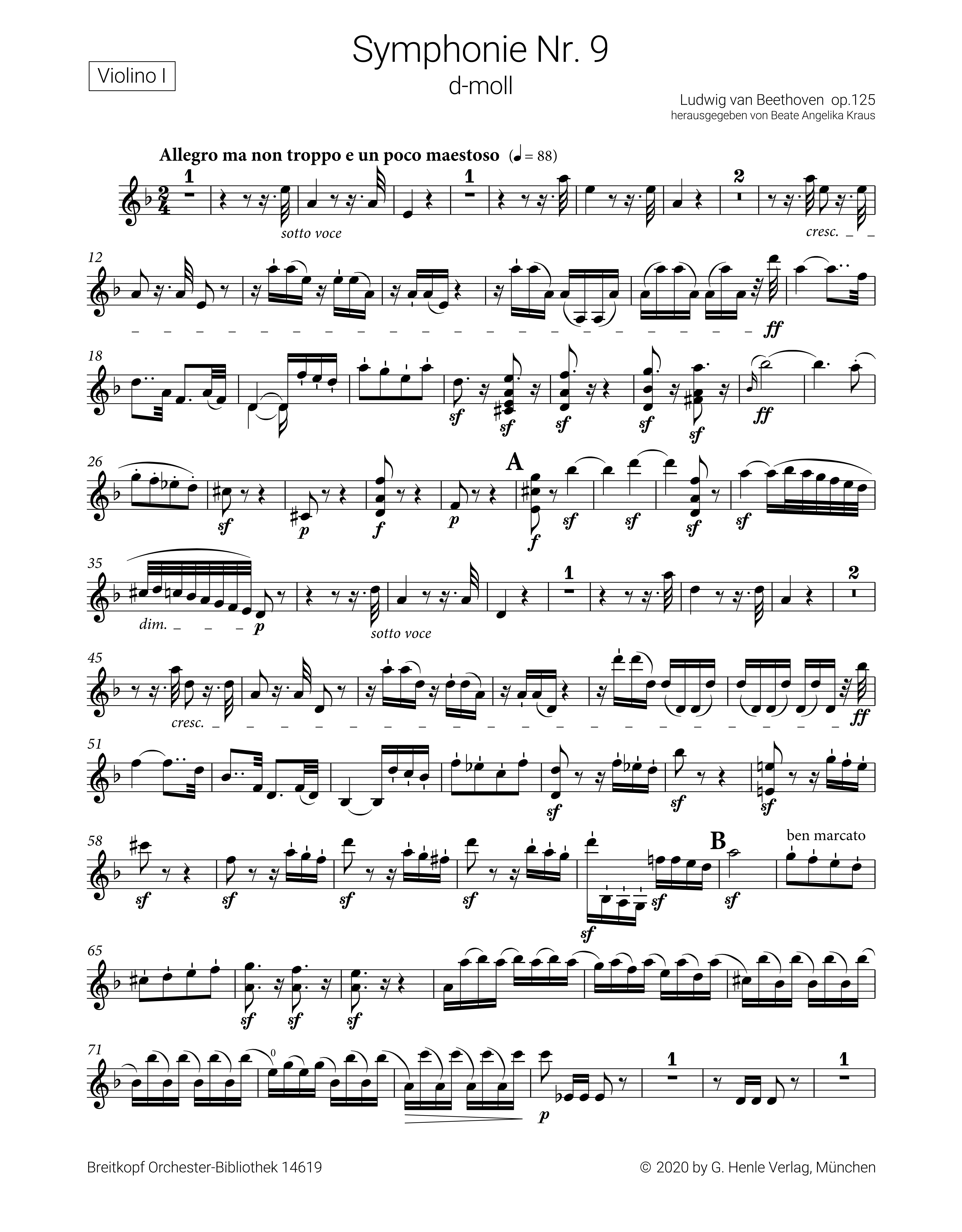 Symphonie Nr.9 d-Moll op.125