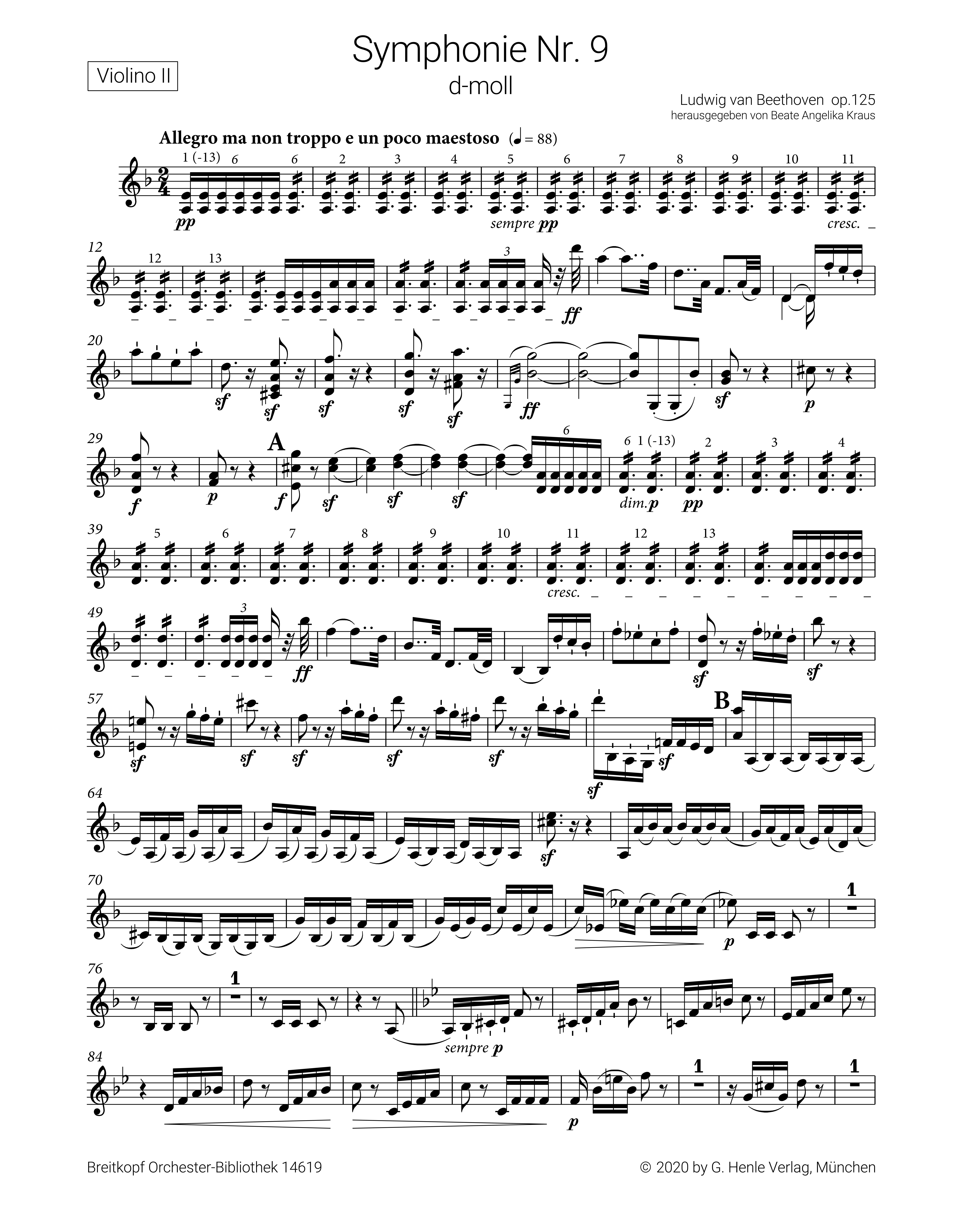 Symphonie Nr.9 d-Moll op.125