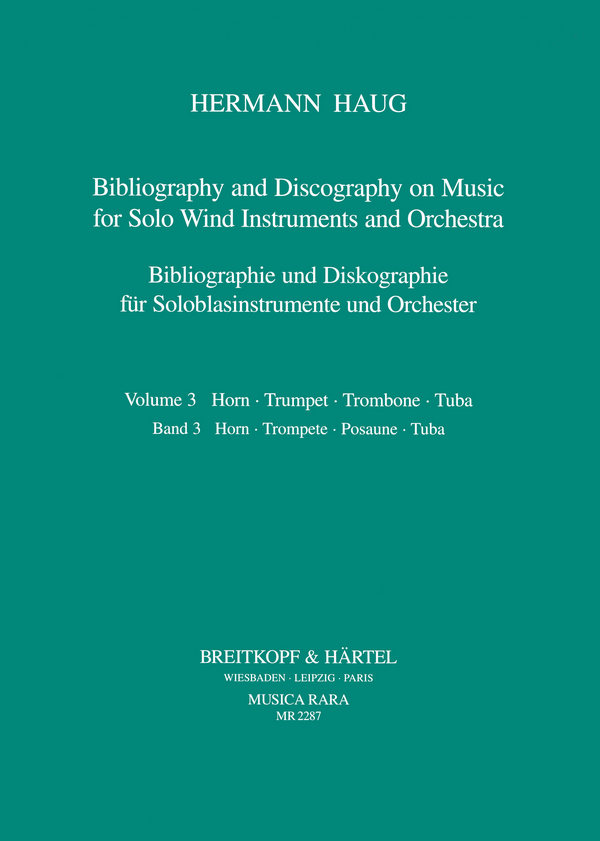 Haug, Hermann Bibliographie und Diskographie für Soloblasinstrumente