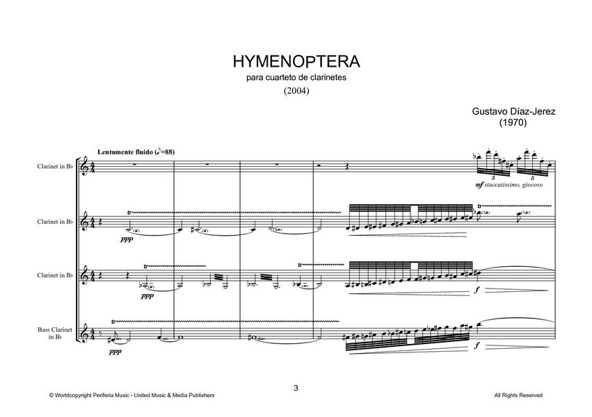 Díaz-Jerez, Gustavo, Hymenoptera