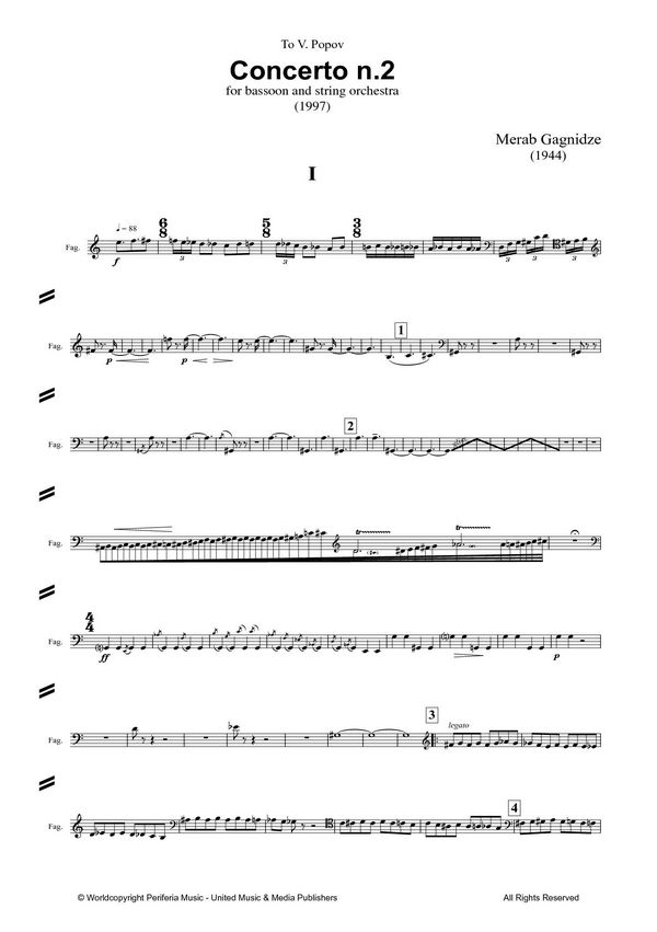 Gagnidze, Merab, Concerto No. 2