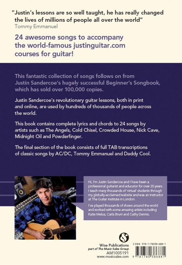 The Justinguitar.com Aussie Classics Songbook