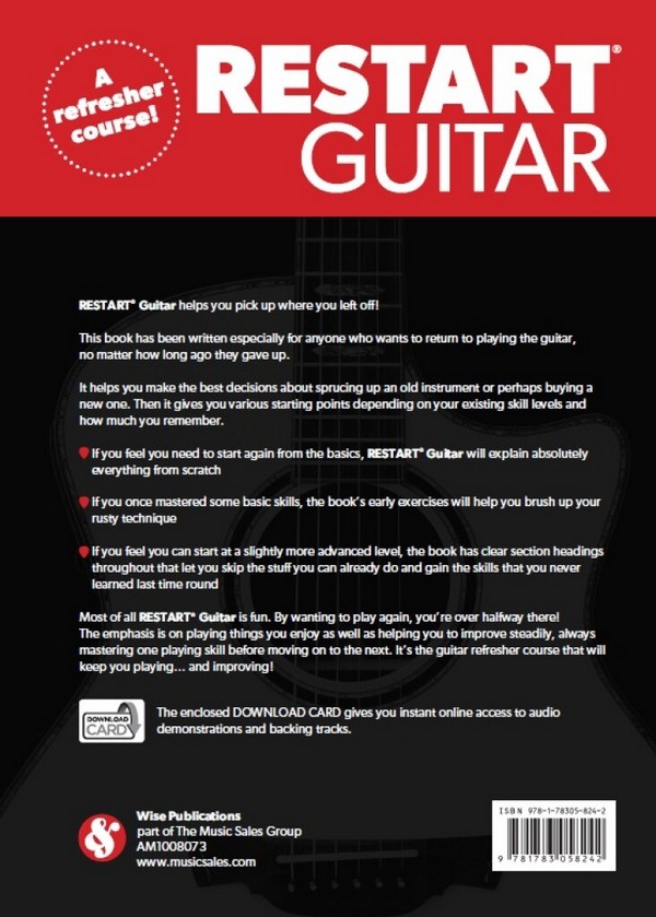 Restart Guitar (Book/Audio Download)