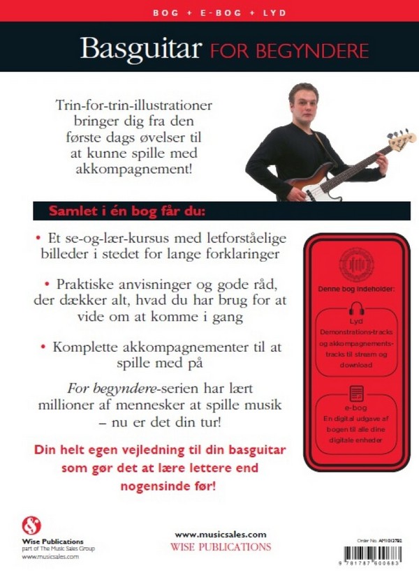 Basguitar For Begyndere (Bog/E-Bog/Lyd)