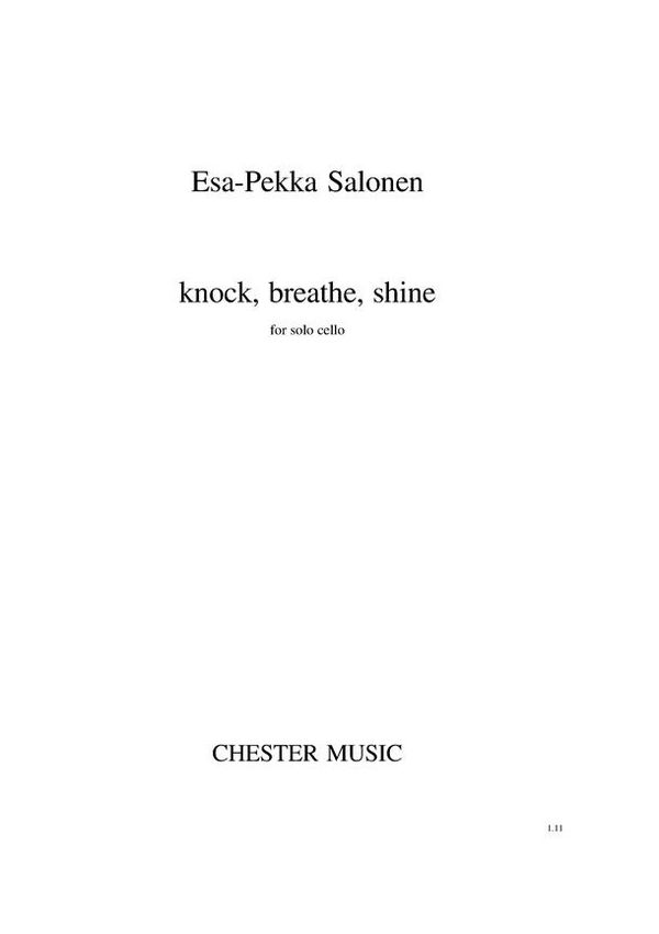 Knock, Breathe, Shine