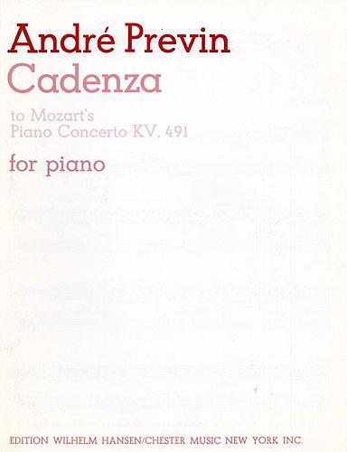 Previn: Cadenza To Mozart's Piano Concerto In C Minor K.491