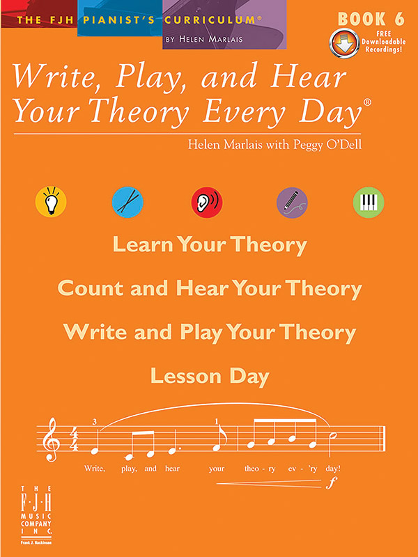 Write Play & Hear Your Theory Every Day Vol.6 (+Download)