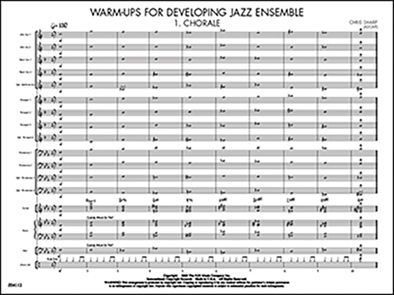 Warm-Ups For Developing Jazz Ensemble