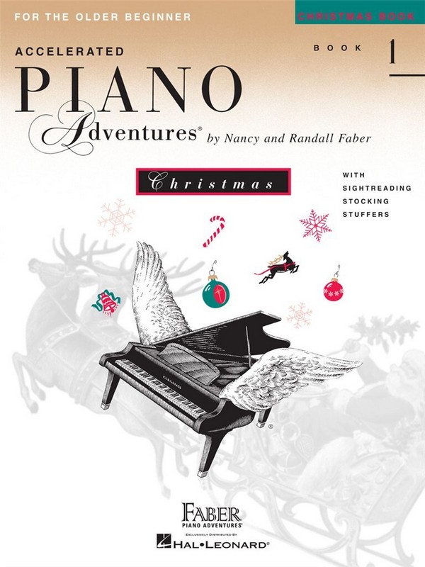 Accelerated Piano Adventures For The Older Beginner - Christmas Book