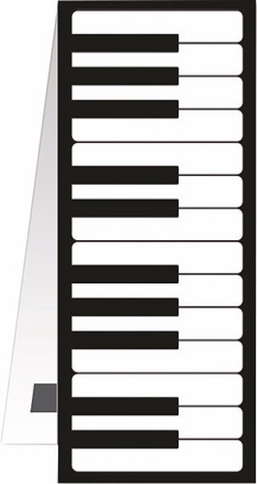 Lesezeichen Tastatur magnetisch