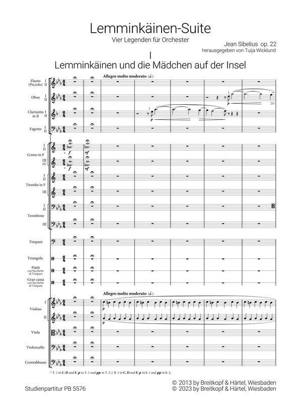Lemminkäinen-Suite op.22