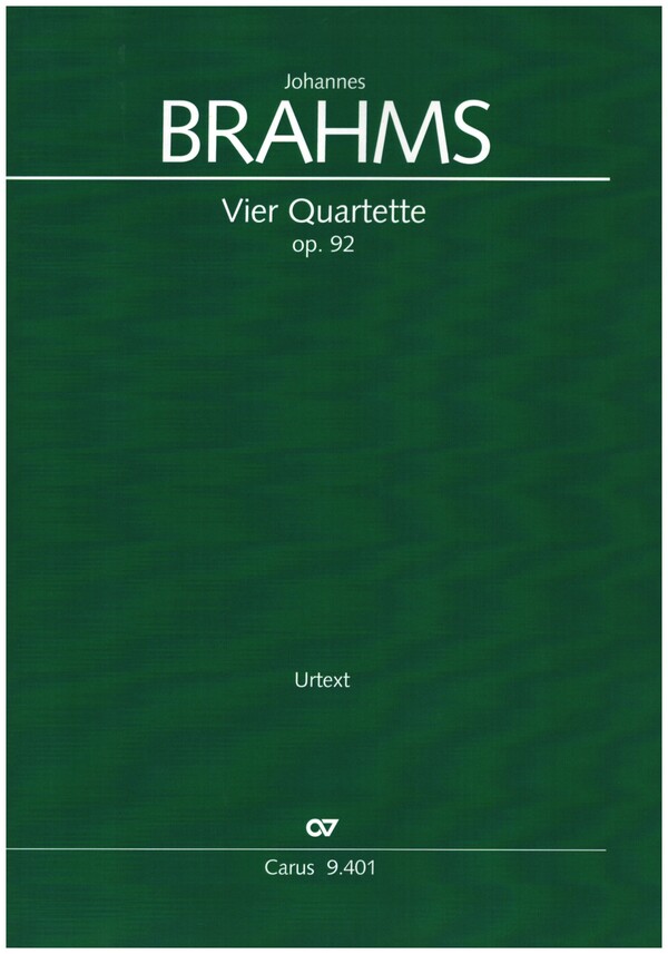 Vier Quartette op.92