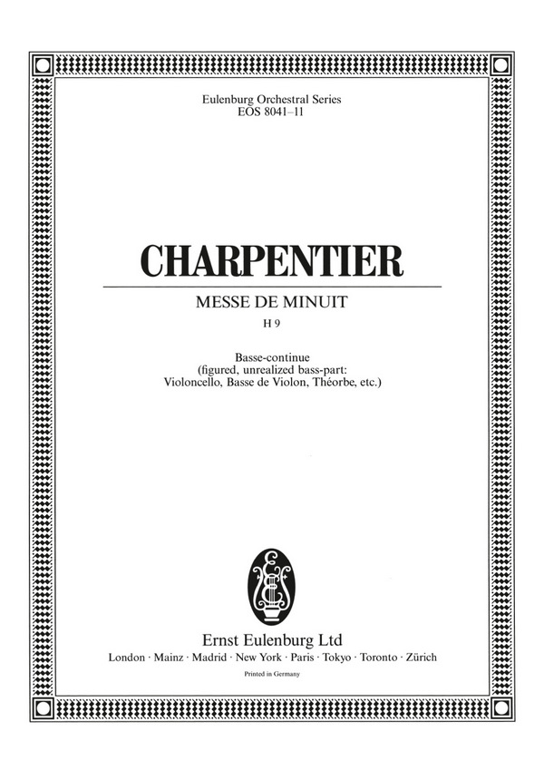 Charpentier, Marc-Antoine, Messe de Minuit H 9