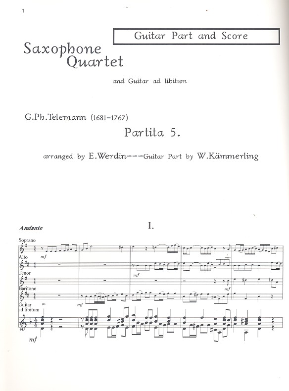 Partita d minor no.5