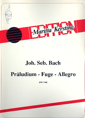 Präludium, Fuge und Allegro BWV998