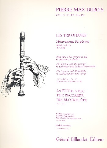 Les tricoteuses for soprano/alto recorder