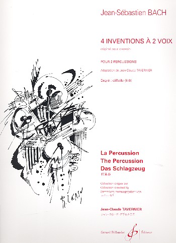 4 inventions à 2 voix
