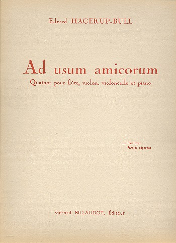 Ad usum amicorum pour flute,