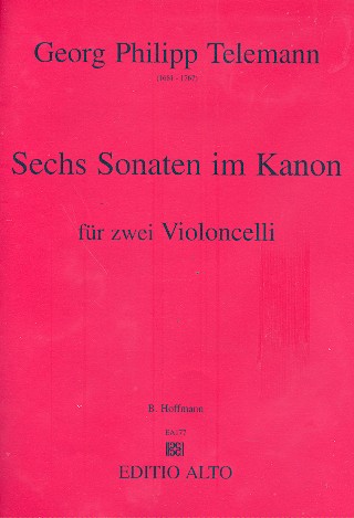 6 Sonaten im Kanon