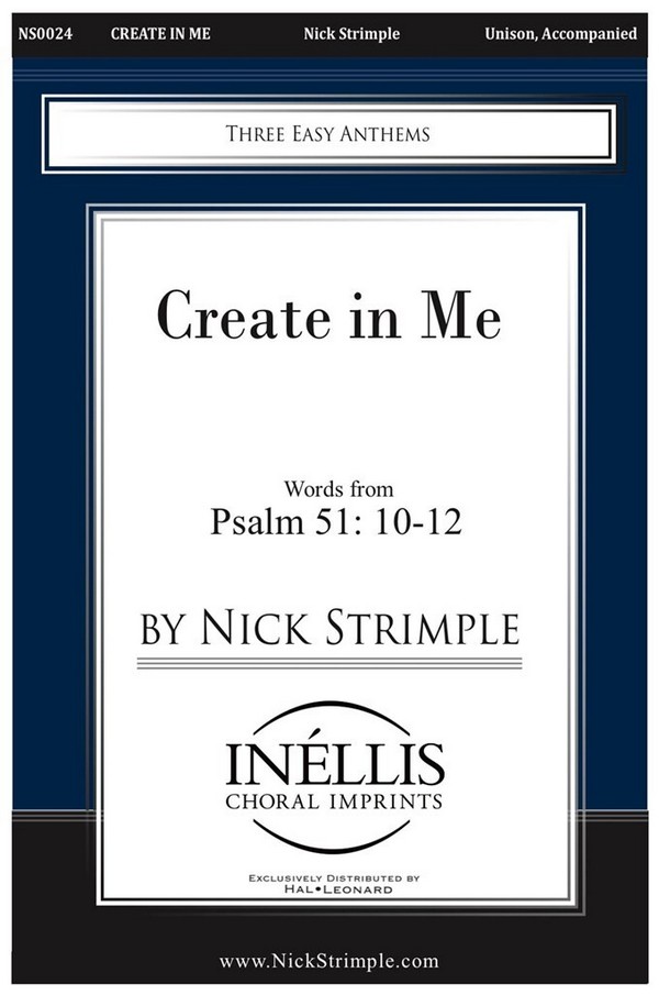 Nick Strimple, Create in Me