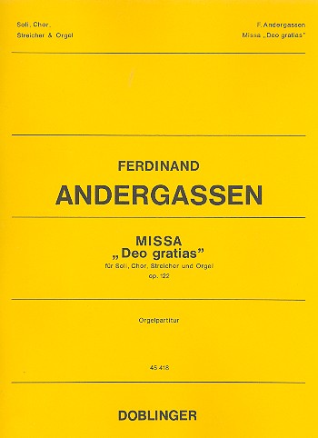 Missa Deo gratias op.122