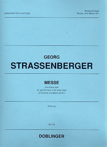 Ave Maria zart für gem Chor und Orgel