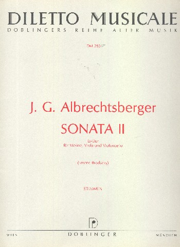 Sonate E-Dur Nr.2