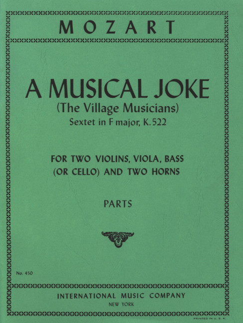A musical Joke in F Major KV522