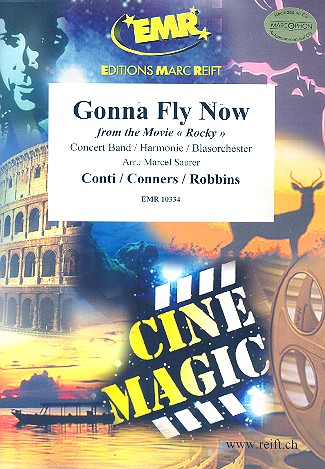 Gonna fly now: für Blasorchester