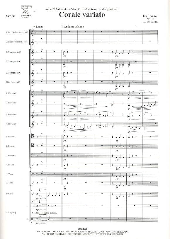 Corale variato