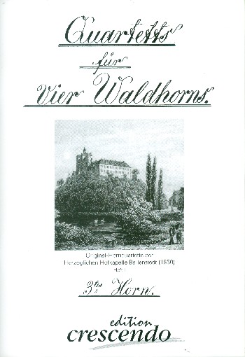 Quartette der Herzoglichen Hofkapelle Ballenstedt Band 1